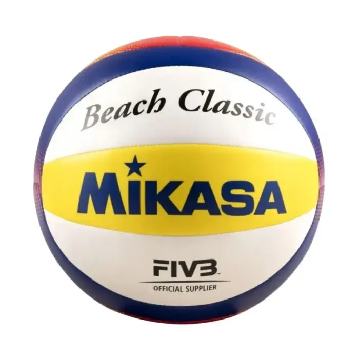 Mikasa Mini Volleyball White, Yellow, and Blue BV1.550C