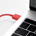 Baseus USB - Lightning kabelis priekš iPhone 2.4A 1m Sarkans — Foto 10