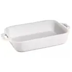Staub Rectangular Ceramic Platter - 4.5 ltr, White — Photo 1