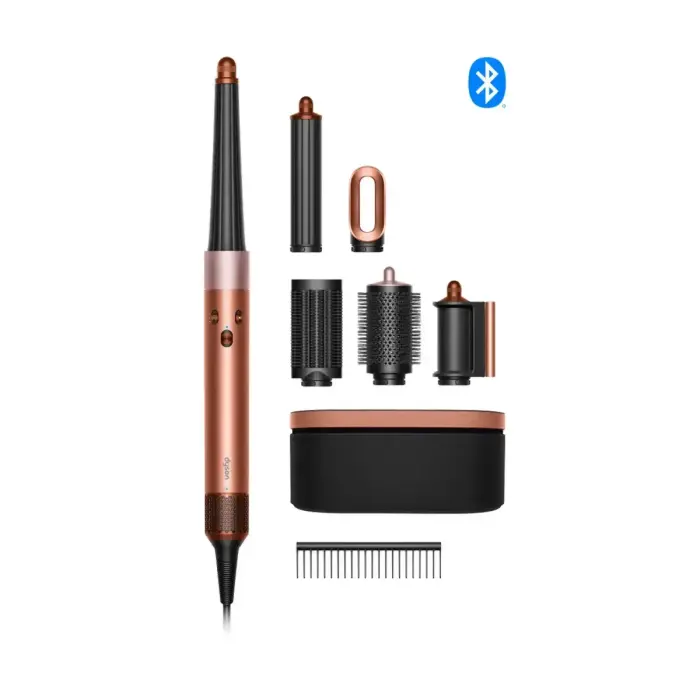 Dyson Curling iron Airwrap ID Straight + Wavy / 123682-01 Black, rose gold