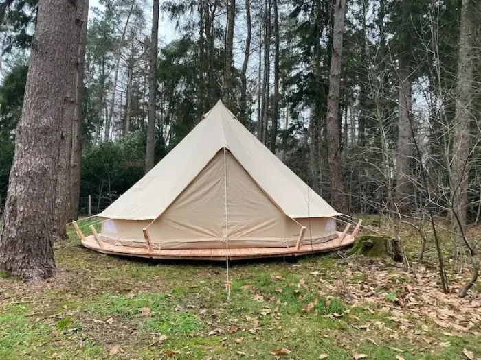 Short Guy Pole for Wooden Platform - 65 cm Foto 4