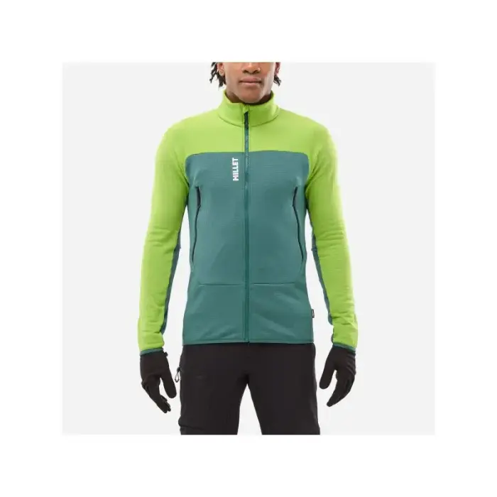 MILLET M FUSION GRID JKT džemperis žalias - L