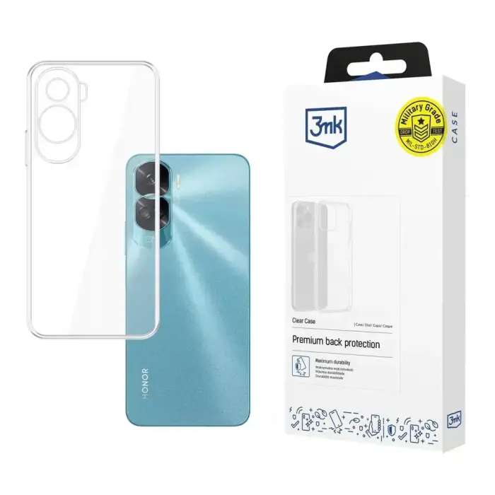 3mk Clear Case vāks Honor 90 Lite - caurspīdīgs