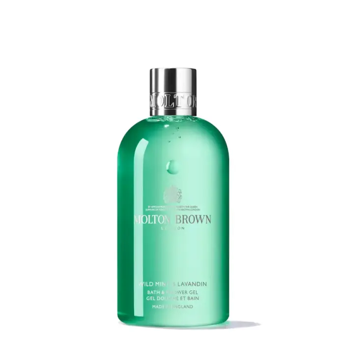 Molton Brown London Unisex 10oz Wild Mint & Lavandin Bath & Shower Gel