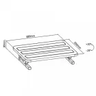 Ergonomic Footrest Maclean MC-831 — Foto 6