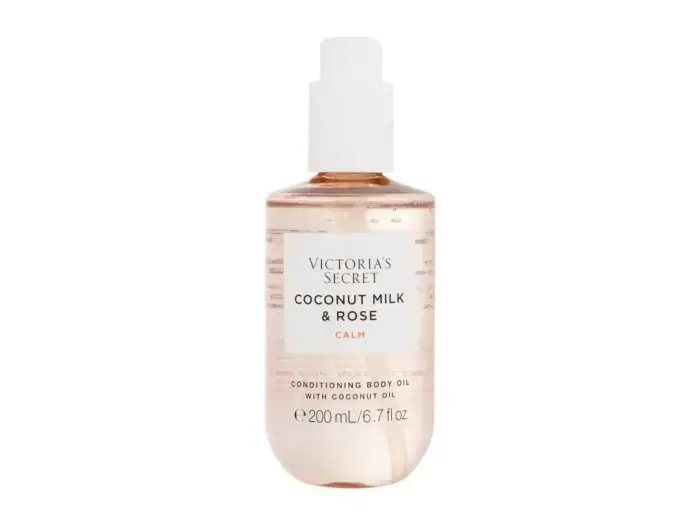 Victoria´s Secret Coconut Milk & Rose Mierinoša kondicionējoša ķermeņa eļļa 200 ml