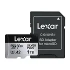 Lexar High-Performance Silver Plus microSDXC 1TB mälukaart + adapter — Foto 1