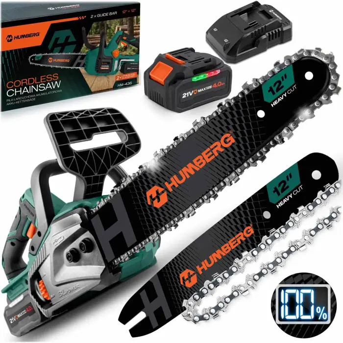 Humberg HM-436 12" akuga mootorsaag