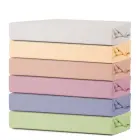 Flannel Fitted Sheet 180/200 cm, Green — Photo 2