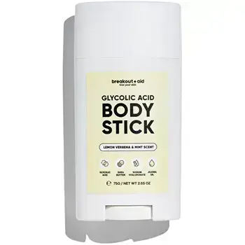 Breakout+aid Glycolic Acid Body Stick - Peelingová tyčinka na tělo 75.0g