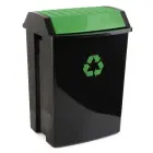 Waste bin 50L green — Photo 1