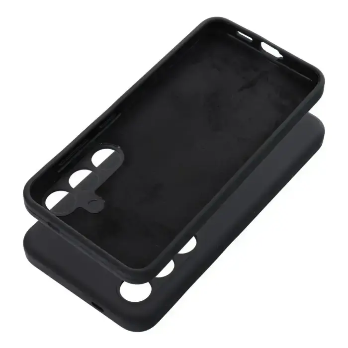 Vāks SILICONE 2mm priekš POCO C75 melns