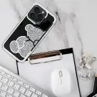 TEDDY BEAR vāks iPhone 17 Pro Max sudraba — Foto 9
