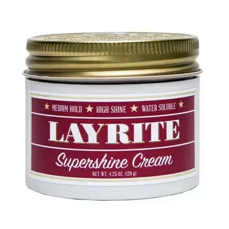 Layrite SUPERSHINE Hair Cream 4.25 OZ Unisex