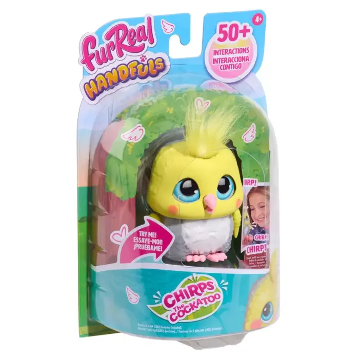 FurReal Handfuls Cockatoo интерактивная кукла