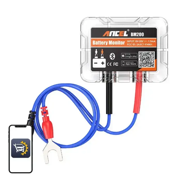 Ancel BM200 Bluetooth тестер аккумулятора