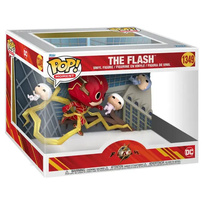 Funko Фигурка POP Moment DC Comics The Flash Baby Rescue