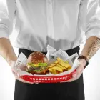 Oval bread basket red 6 pcs. - Hendi 426319 Photo