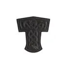 Thors Hammer Dragon Rubber Patch — Photo 1