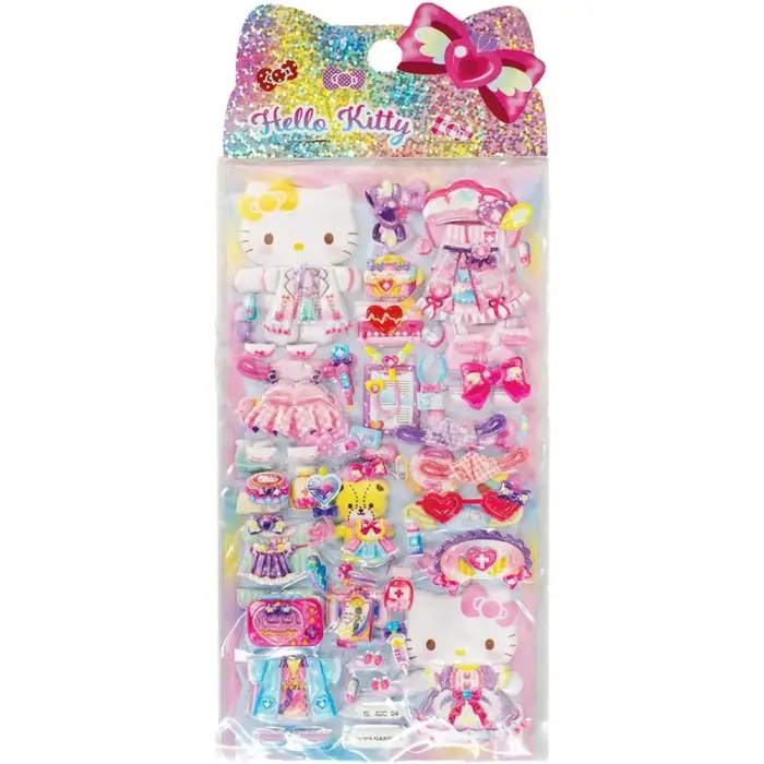 Hello Kitty valik reljeefseid kleepse