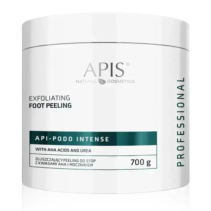 Apis Api-Podo Intense exfoliating foot scrub with AHA acids and urea 700g Exfoliating Foot Scrub with AHA Acids and Urea