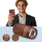 Tech-Protect KLR100 RFID Blocking Car Key Case - Brown — Photo 4