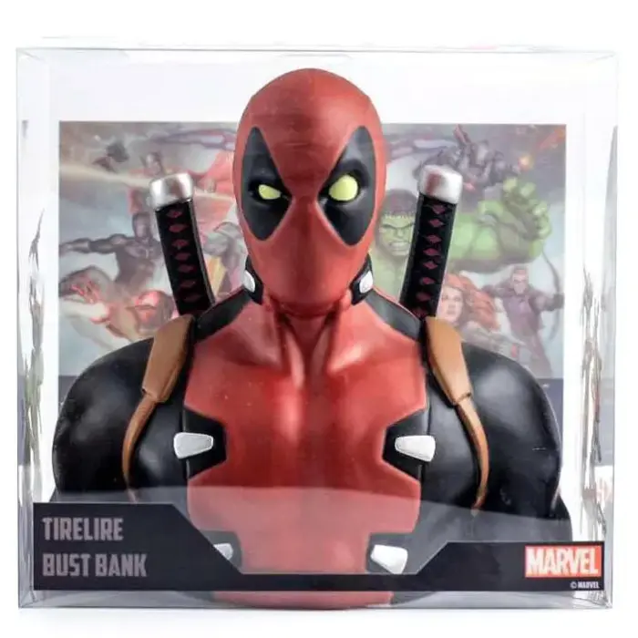 Marvel Deadpool rahakassa büst 20cm
