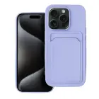 Card Case for iPhone 15 Pro, Purple — Photo 1