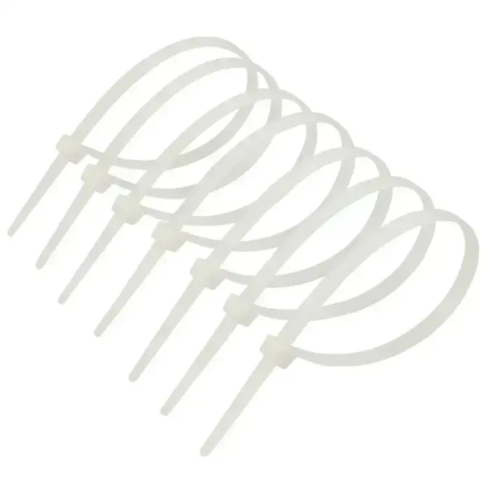 Cable ties 4 x 350mm | white | 100 pcs