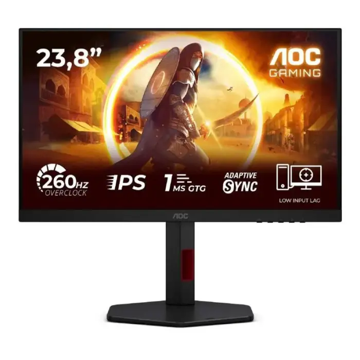 AOC G4 24G4ZR/02 datora monitors 60.5 cm (23.8") 1920 x 1080 px melns, sarkans