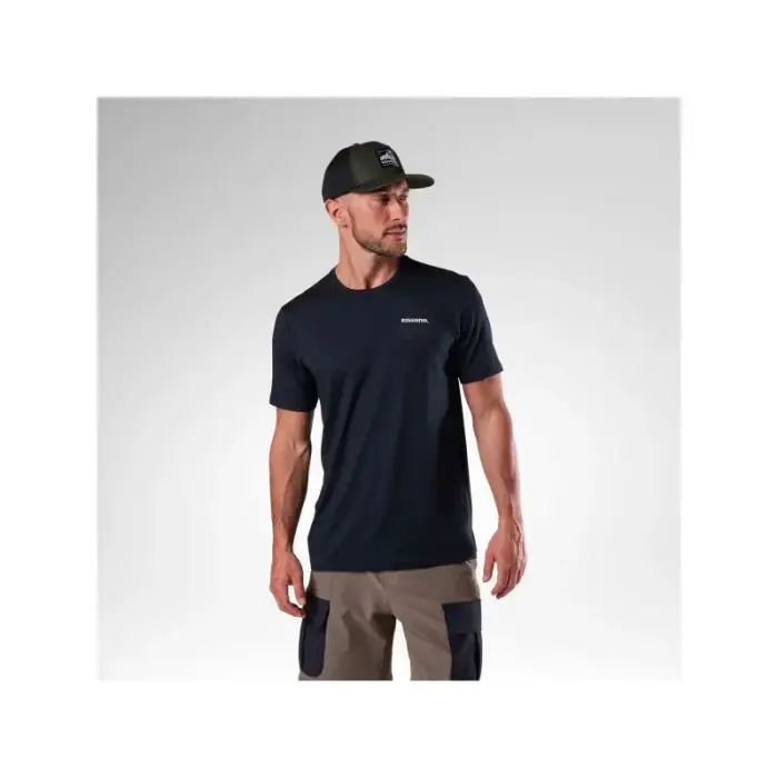 ROSSIGNOL M Graphic Active Tee Men's T-shirt Black, size S
