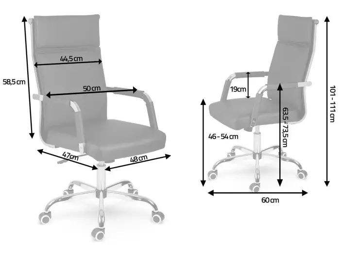 Fotel biurowy Sofotel Koiba czarny Foto 14