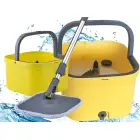 360° rotating mop set: bucket, 2x microfibre pads, drain — Photo 7