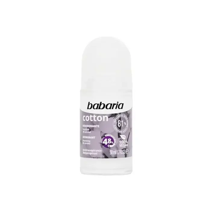 Babaria Deodorant Cotton Roll On 50ml