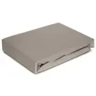 Microfiber Fitted Sheet 180x200 cm, Silver — Photo 1