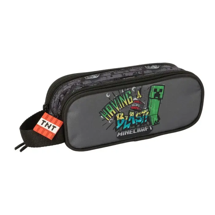 Minecraft Graffiti double pencil case