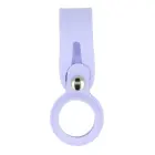 Silicone loop for AirTag, purple — Photo 2