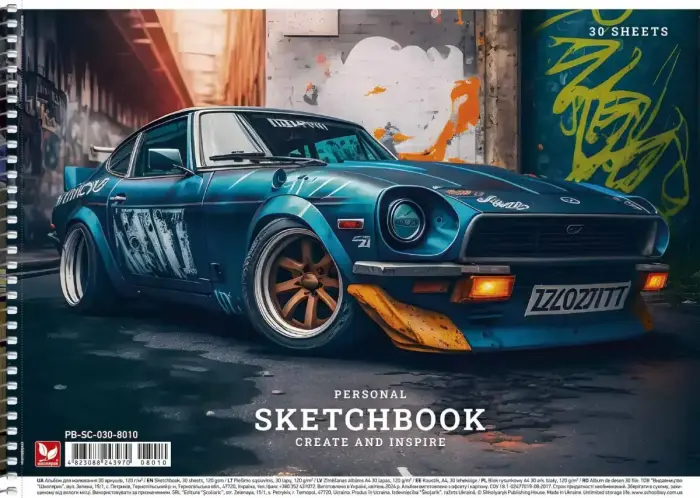 Zīmēšanas bloks, 30 loksnes Photo