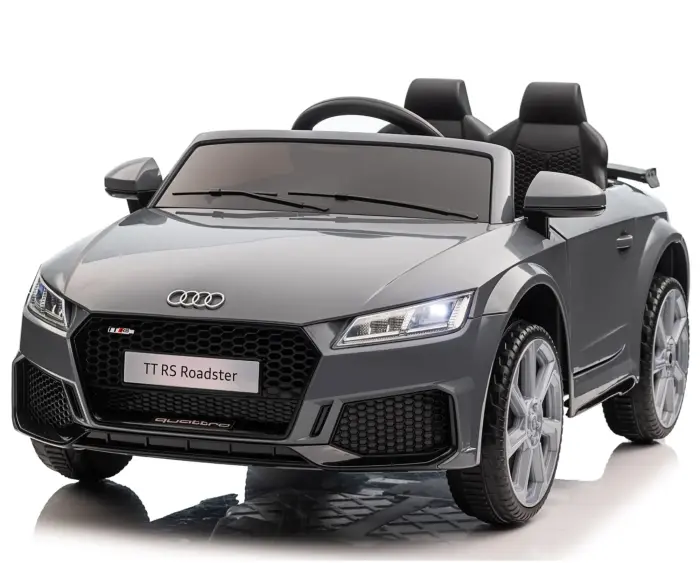 Rollzone Audi TT RS 12V Elektriskais Bērnu Auto, Pelēks