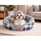 Dog bed soft fluffy comfortable small medium dog — Photo 3