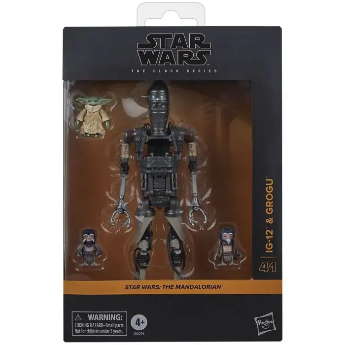 Star Wars The Mandalorian IG-12 & Grogu figūru komplekts 15 cm