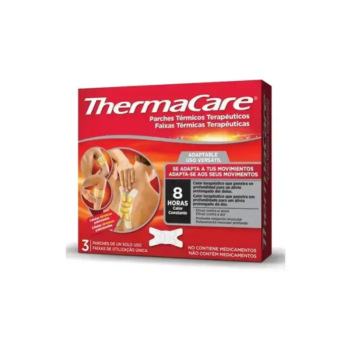 Thermacare daugiafunkciniai raumenų šildymo įvyniojimai, 3 vnt.