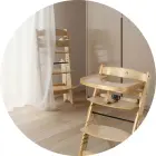 Nukido Timo puidust söögitool — Foto 5