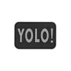 Резиновый шеврон YOLO — Фото 1