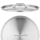 Vāks katlam Profi Line nerūsējošā tērauda Ø 360 mm Foto 1