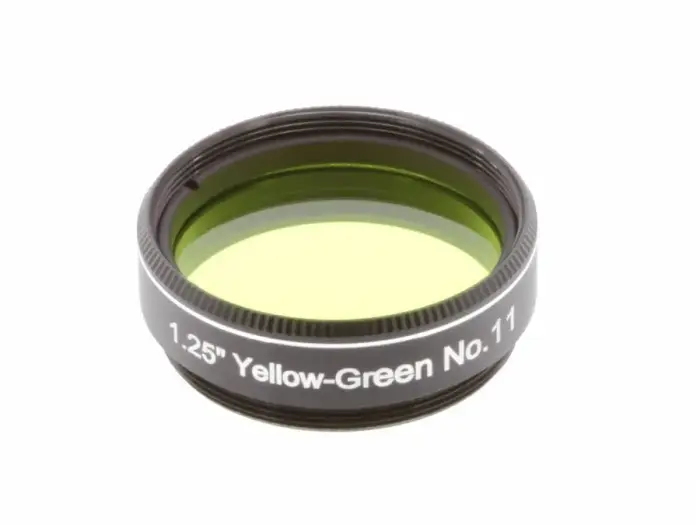 Explore Scientific 1.25" dzeltenzaļš No. 11 krāsu filtrs