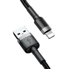 Baseus Cafule data transfer and charging cable | USB-A to Lightning | 12W | 0.5m | black, gray Photo