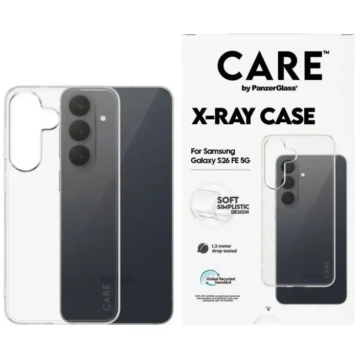 Case CARE by PanzerGlass X-Ray for        Samsung Galaxy S26 FE 5G transparent
