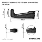 Activejet Lymphatic Compression Massager for Legs M — Foto 27