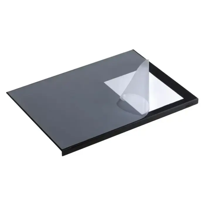 Desk mat Durable with film, 65x50 cm, black